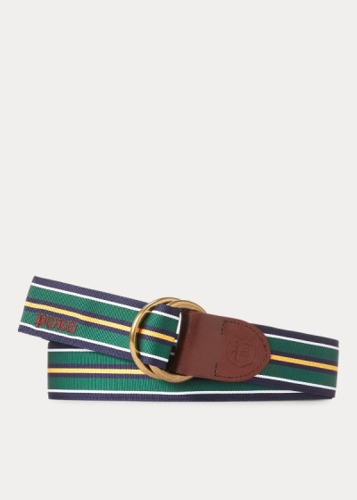 Men's Polo Ralph Lauren Grosgrain O-Ring Belt | 178406EQG